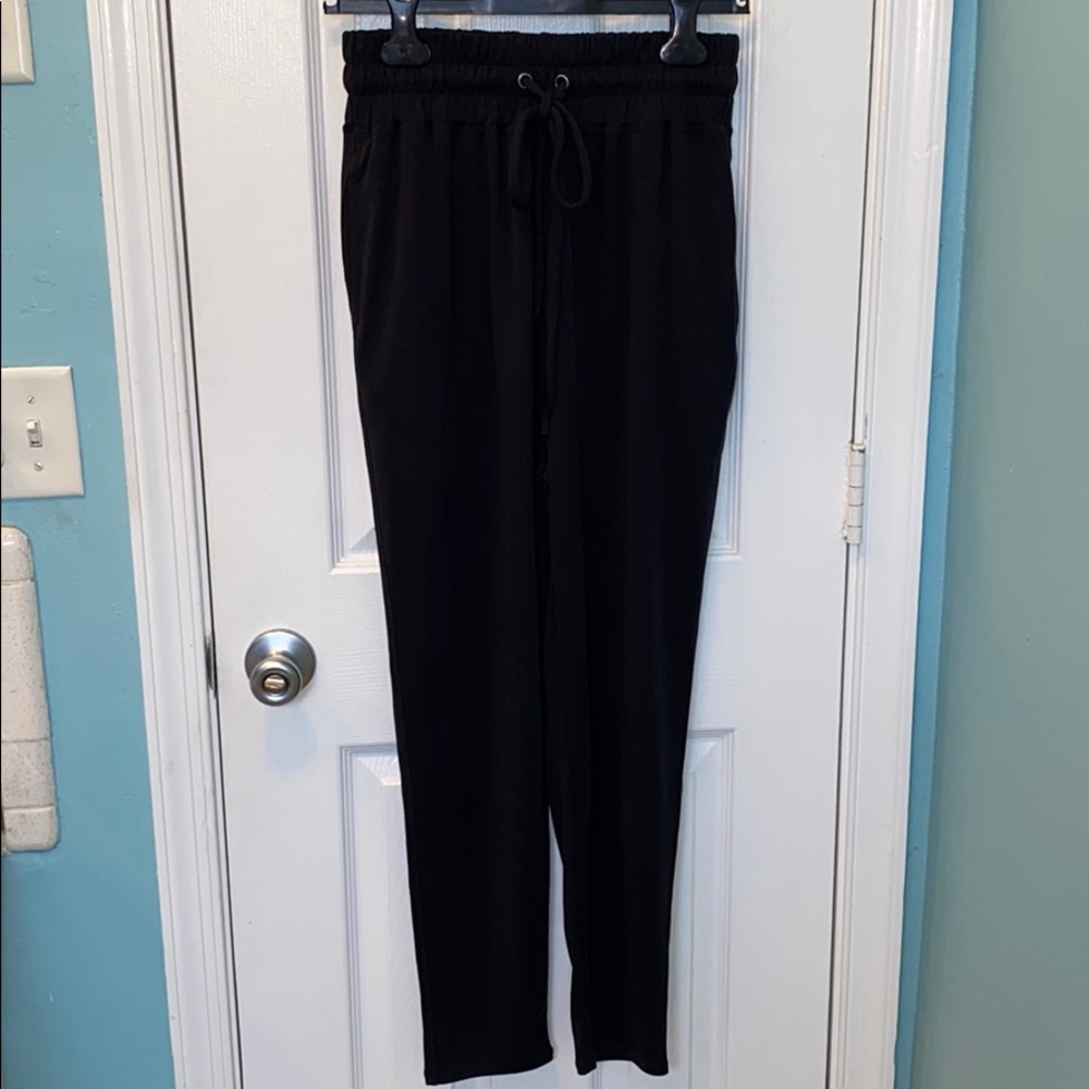 Fabletics Black Drawstring Pants - image 4